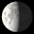 Waxing Gibbous, Moon at 8 days in cycle